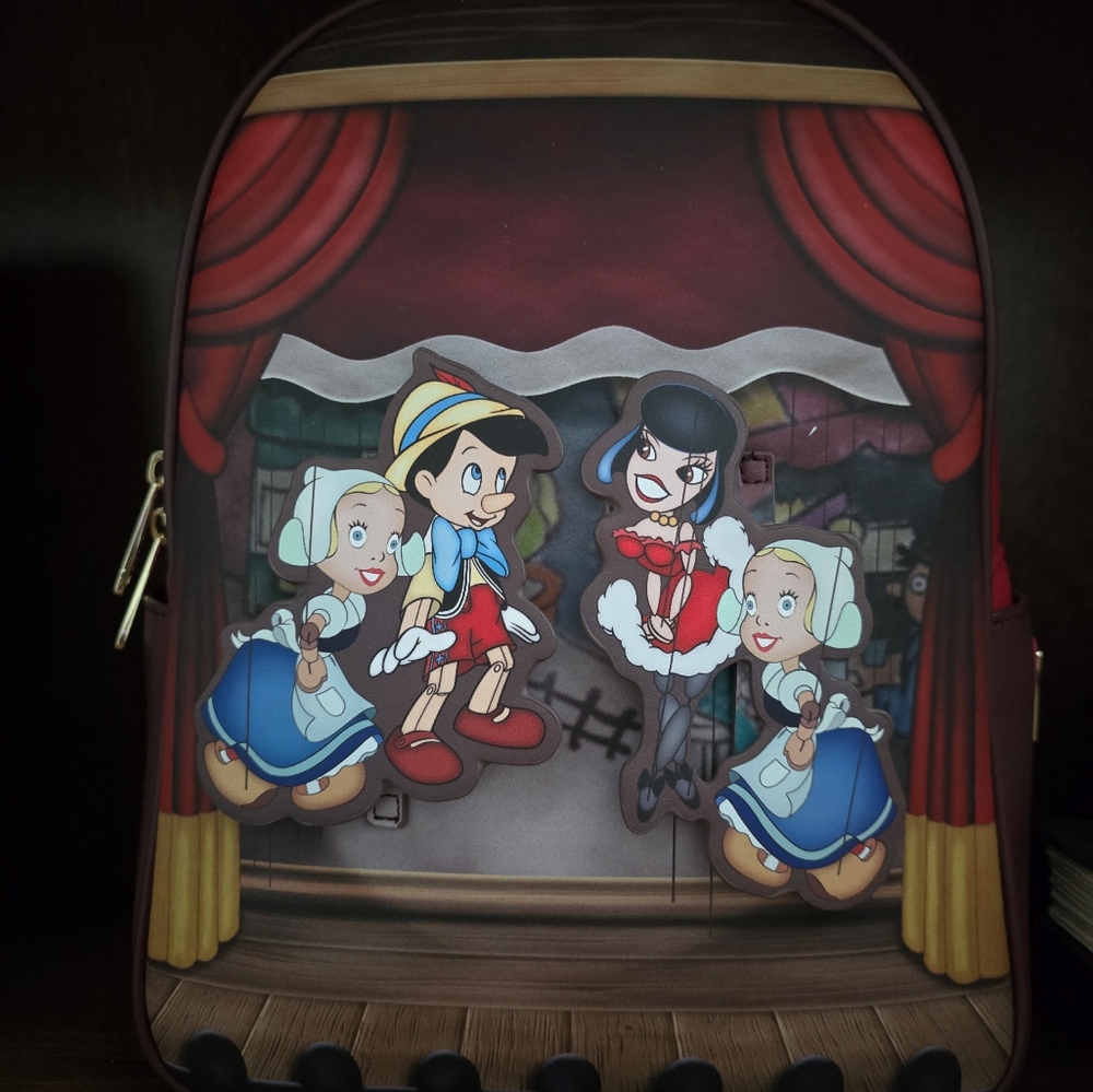 Pinocchio Themed Backpack